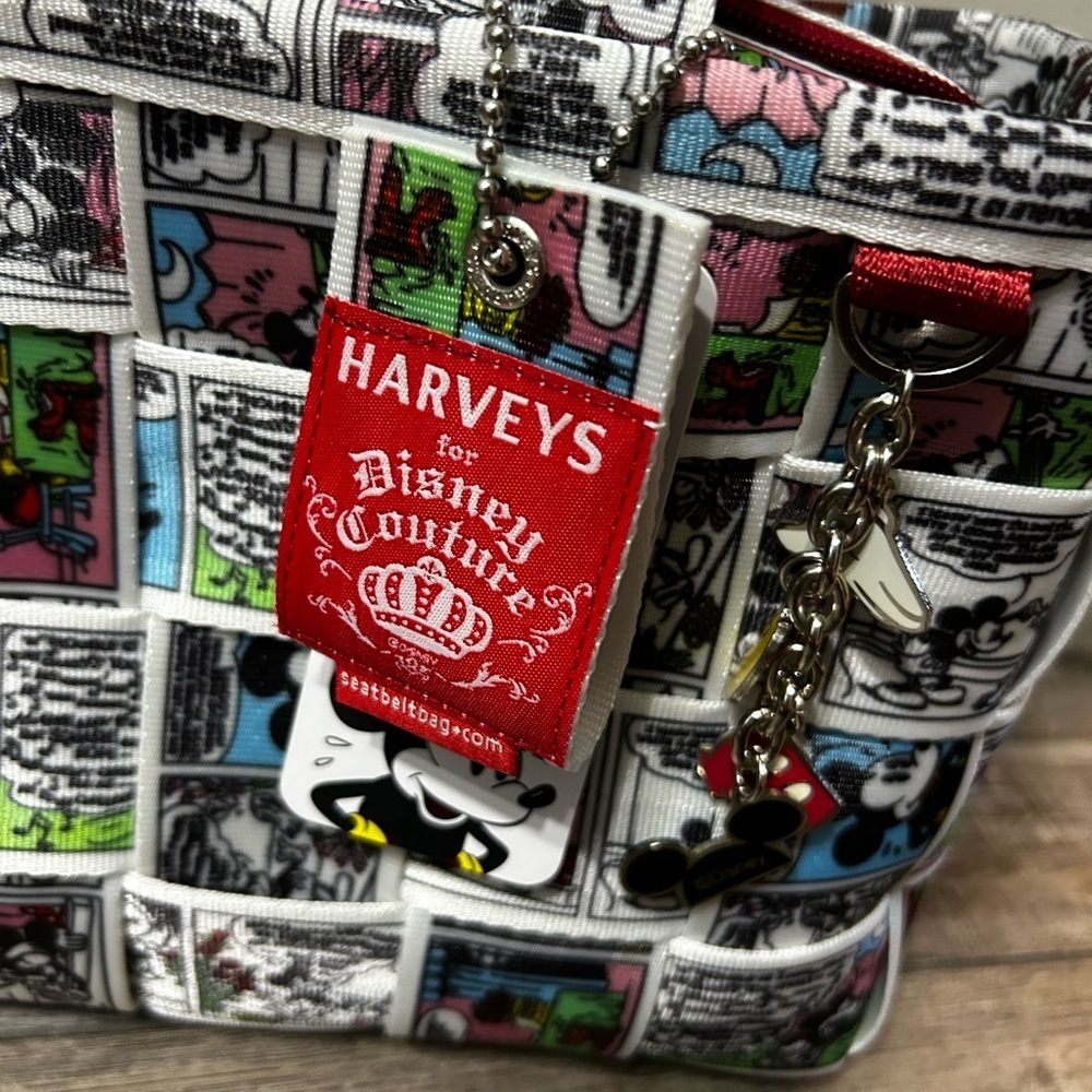 Harvey’s Seatbelt Bag Vintage Mickey Mouse Disney Couture purse shoulder bag - Picture 4 of 14